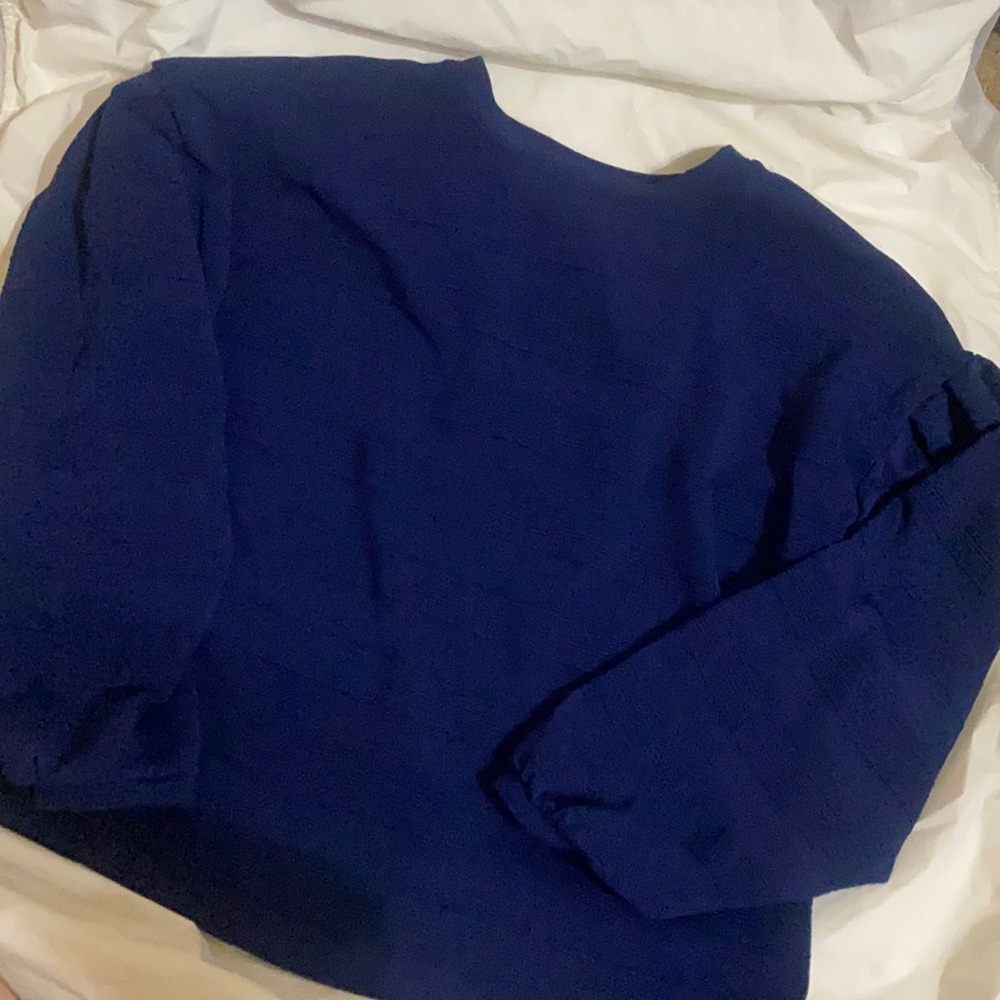 Blue Dress Top